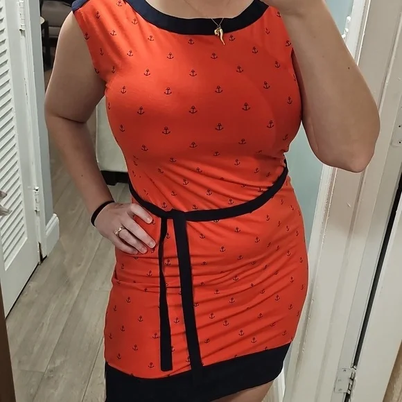 EUC Tommy Hilfiger Anchor Dress - Picture 1 of 7